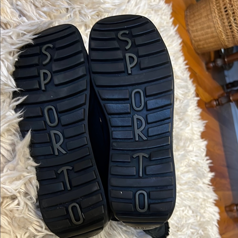 Women's Sporto Black Waterproof Winter Boots - Picture 2 of 3